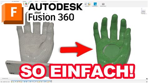 Ganz einfach STL bearbeiten! Mit Fusion 360 Tutorial Deutsch CAD.